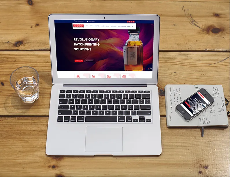 brand focused website design